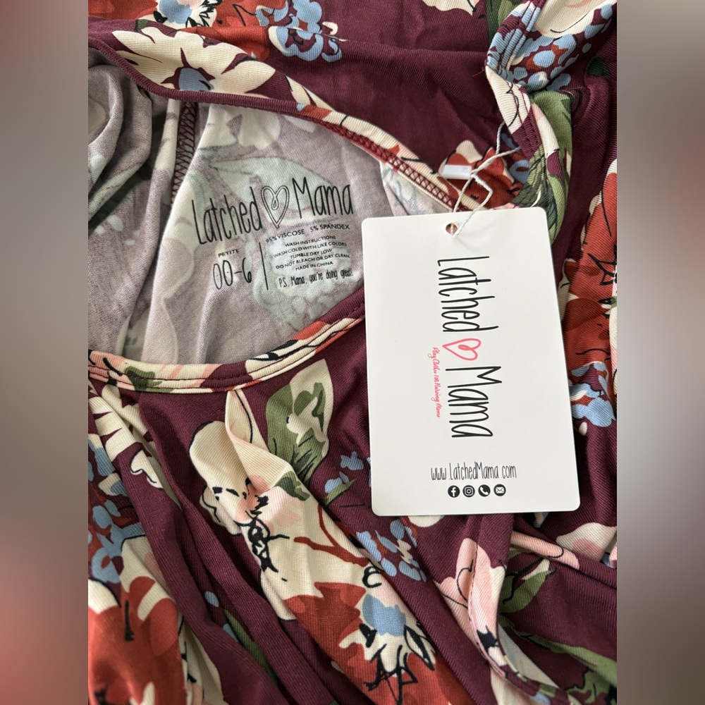 NWT Latched Mama Nursing Top - Picture 12 of 13